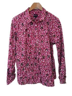 Talbots Non Iron Button Down Blouse